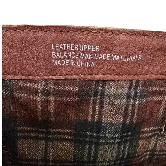 Born Brown Cort Crackled Leather Knee High Riding Boots Sz 6 - Picture 12 of 13